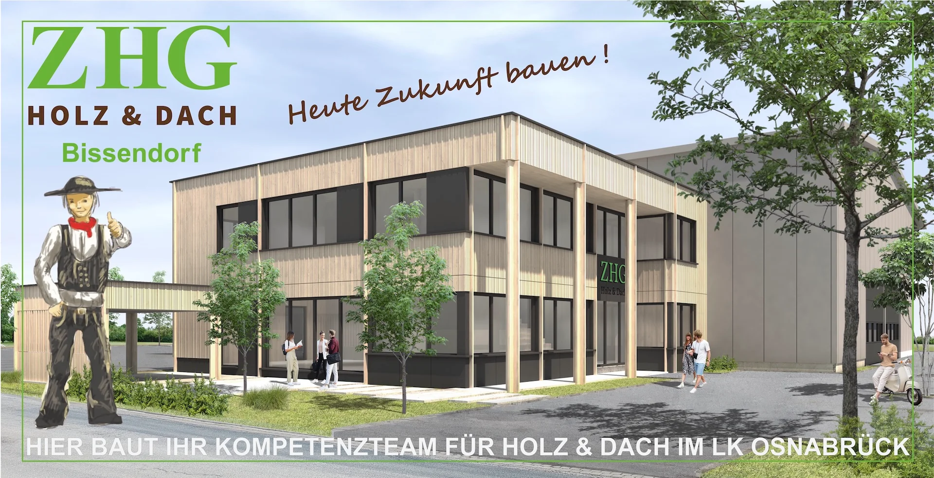 Neuer Unternehmensstandort - Spatenanstich